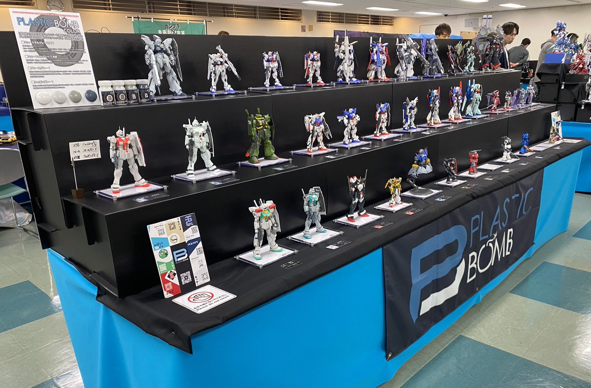 PLASTICBOMB7's tweet image. 静岡ホビーショーお疲れさまでした!多くの方に作品を見に来ていただき大盛況でした。たくさんの差し入れもいただき、PLASTIC BOMBカラーにもご興味を持っていただき心より感謝申し上げます!この経験を励みに皆さんにさらに喜んでいただける作品づくりに励みます!
#静岡ホビーショー2025