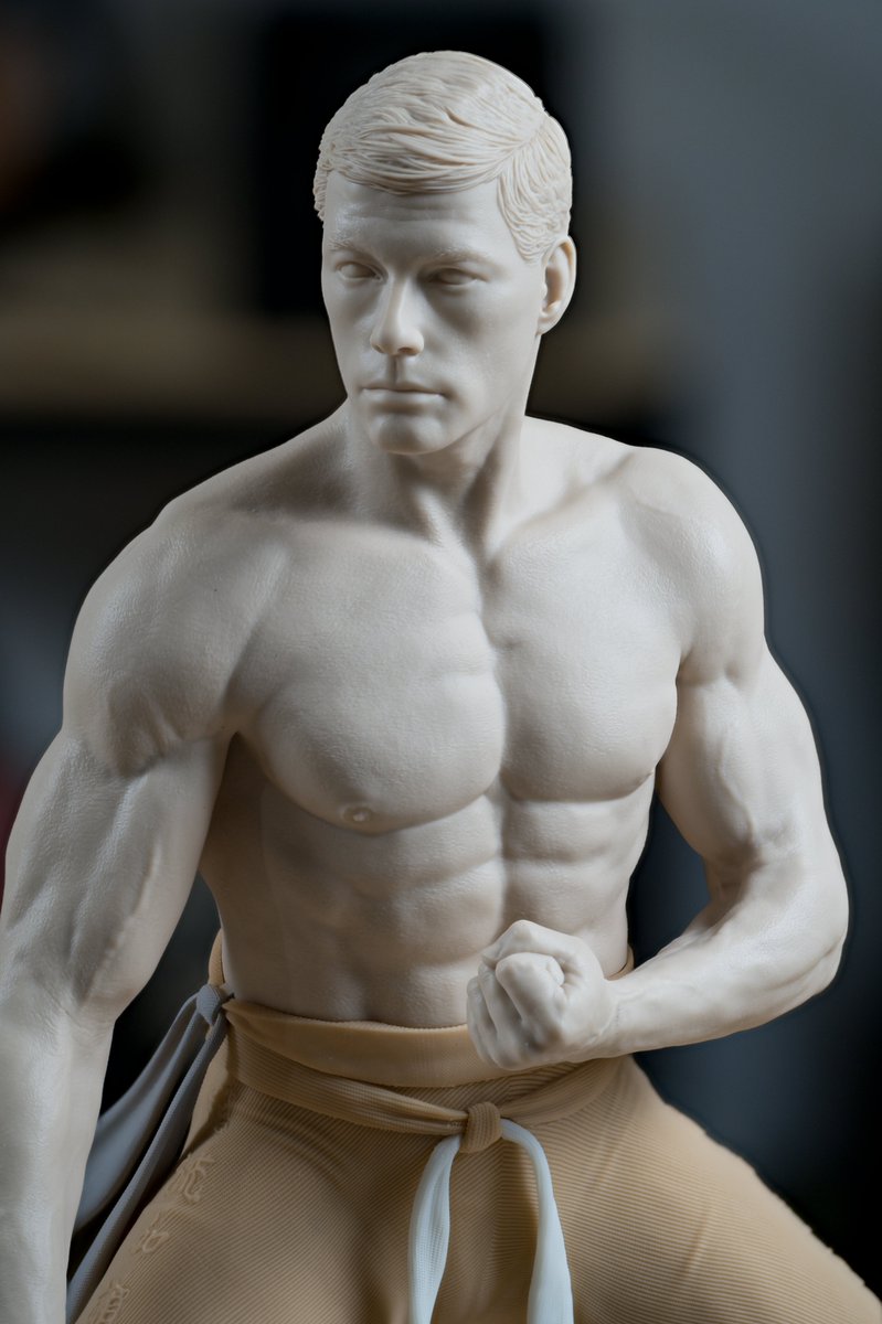 🥋 Bloodsport legend, now in resin.

JCVD at 1/4 scale by Ondrej Novotný, designed by Lucas Santos (CA3D), printed on Mega 8K S &amp; Mighty 12K with RPG Smoke.

Shop RPG Smoke now at  phrozen3d.net/QTyhp

#phrozen #3dprinting #resin #Mega8KS #Mighty12K #RPGSmoke