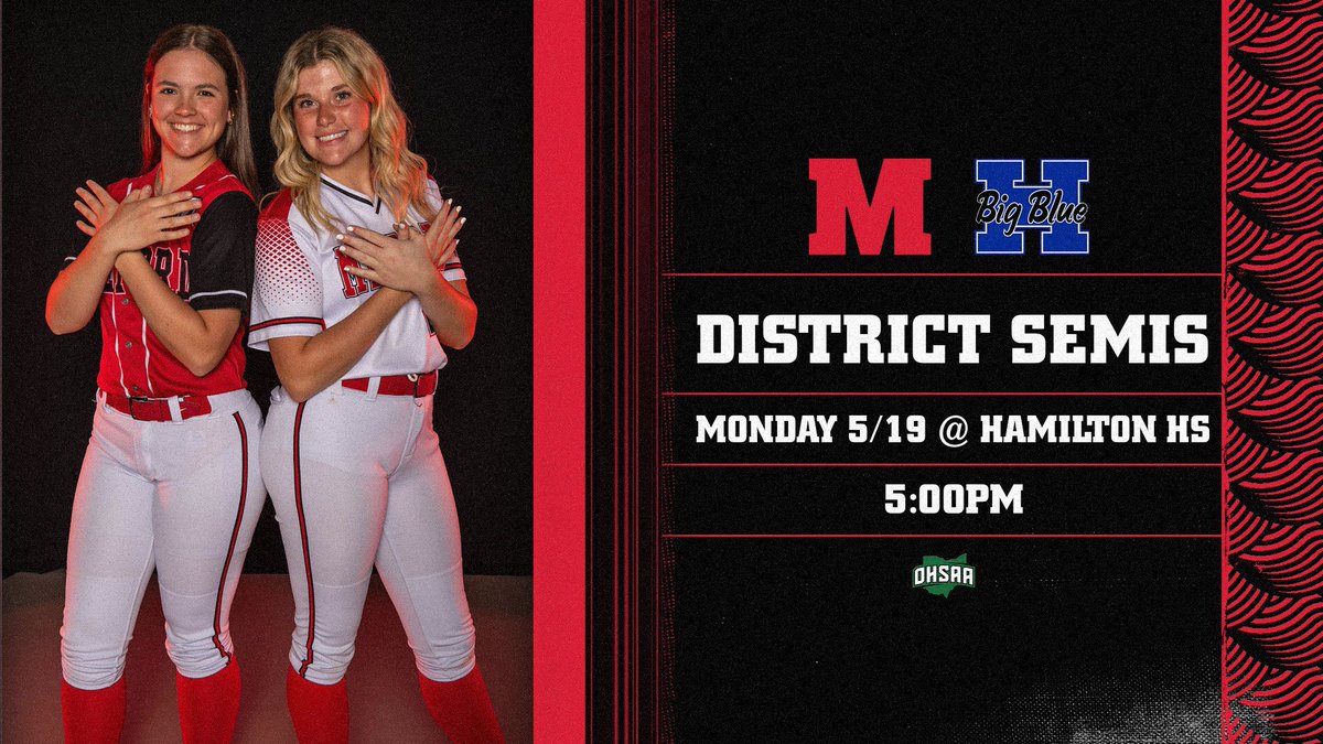 Milford Athletics (@milford_eagles) on Twitter photo It’s time for Season #2….The POSTSEASON!!! <a href="/EaglesVsoftball/">Milford V Softball</a> travels to Hamilton looking to upend the #4 seed Big Blue. Survive & advance!!
ohsaaweb.blob.core.windows.net/files/DAB/Sout…
<a href="/mlaughman/">Melanie Laughman</a> <a href="/BConnellysports/">Brendan Connelly</a> <a href="/JWeberSports/">James Weber</a> <a href="/ClerSunSports/">Clermont Sun Sports</a> <a href="/ECC_Sports/">ECC SID</a> <a href="/EnquirerShelby/">Shelby Dermer</a> <a href="/ENQSports/">Enquirer Sports</a> <a href="/MilfordHsEagles/">Milford High School</a> It’s time for Season #2….The POSTSEASON!!! <a href="/EaglesVsoftball/">Milford V Softball</a> travels to Hamilton looking to upend the #4 seed Big Blue. Survive & advance!!
ohsaaweb.blob.core.windows.net/files/DAB/Sout…
<a href="/mlaughman/">Melanie Laughman</a> <a href="/BConnellysports/">Brendan Connelly</a> <a href="/JWeberSports/">James Weber</a> <a href="/ClerSunSports/">Clermont Sun Sports</a> <a href="/ECC_Sports/">ECC SID</a> <a href="/EnquirerShelby/">Shelby Dermer</a> <a href="/ENQSports/">Enquirer Sports</a> <a href="/MilfordHsEagles/">Milford High School</a>