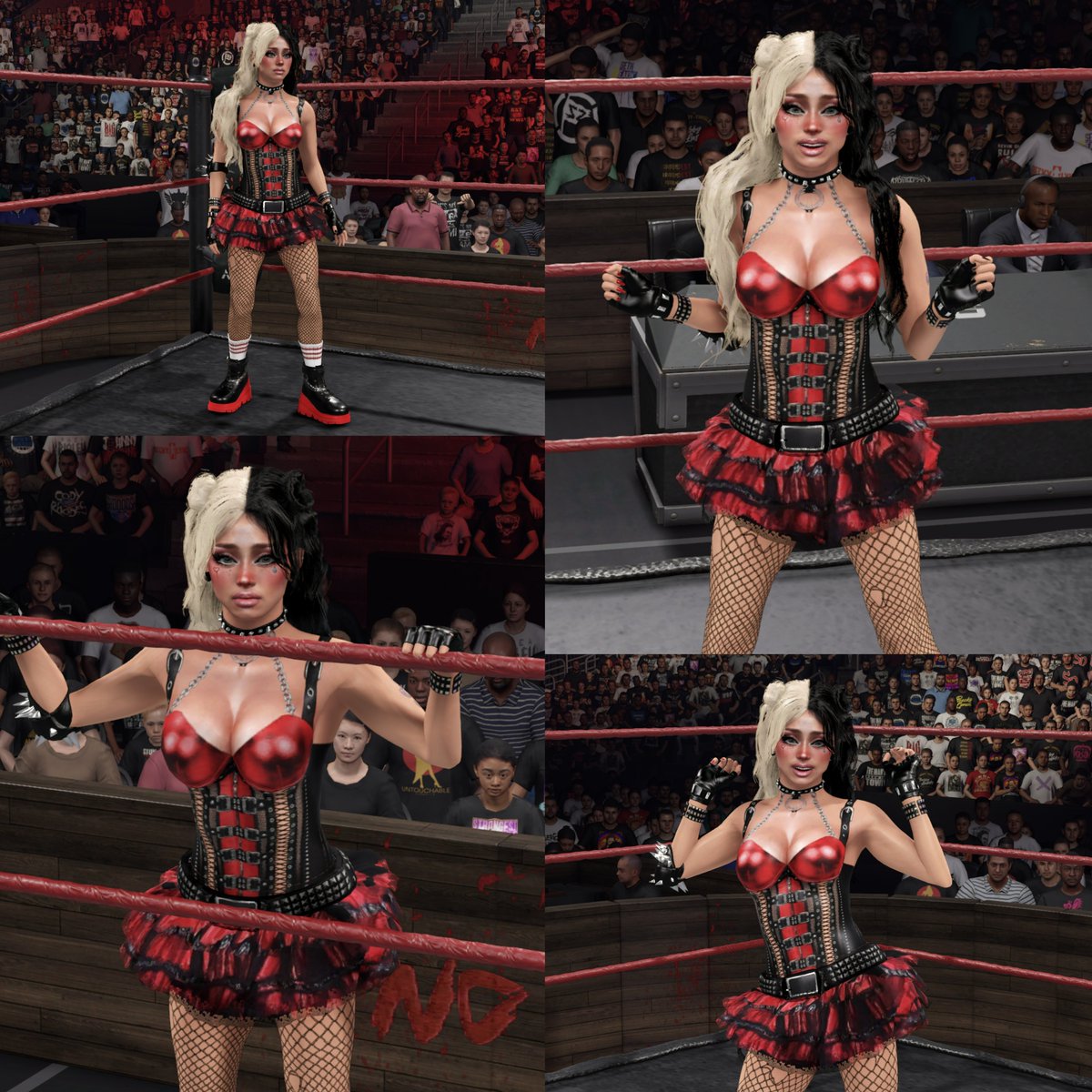 my attire from Purge Night! 🪓🩸

#WWE2K25