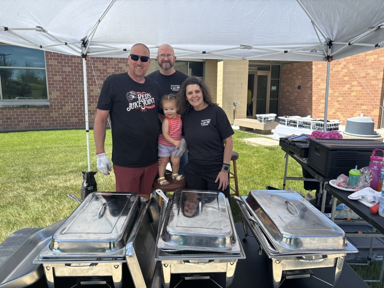 Thank you Jim Hughes Real Estate for the Grill Masters luncheon and Tshirts for staff appreciation week!