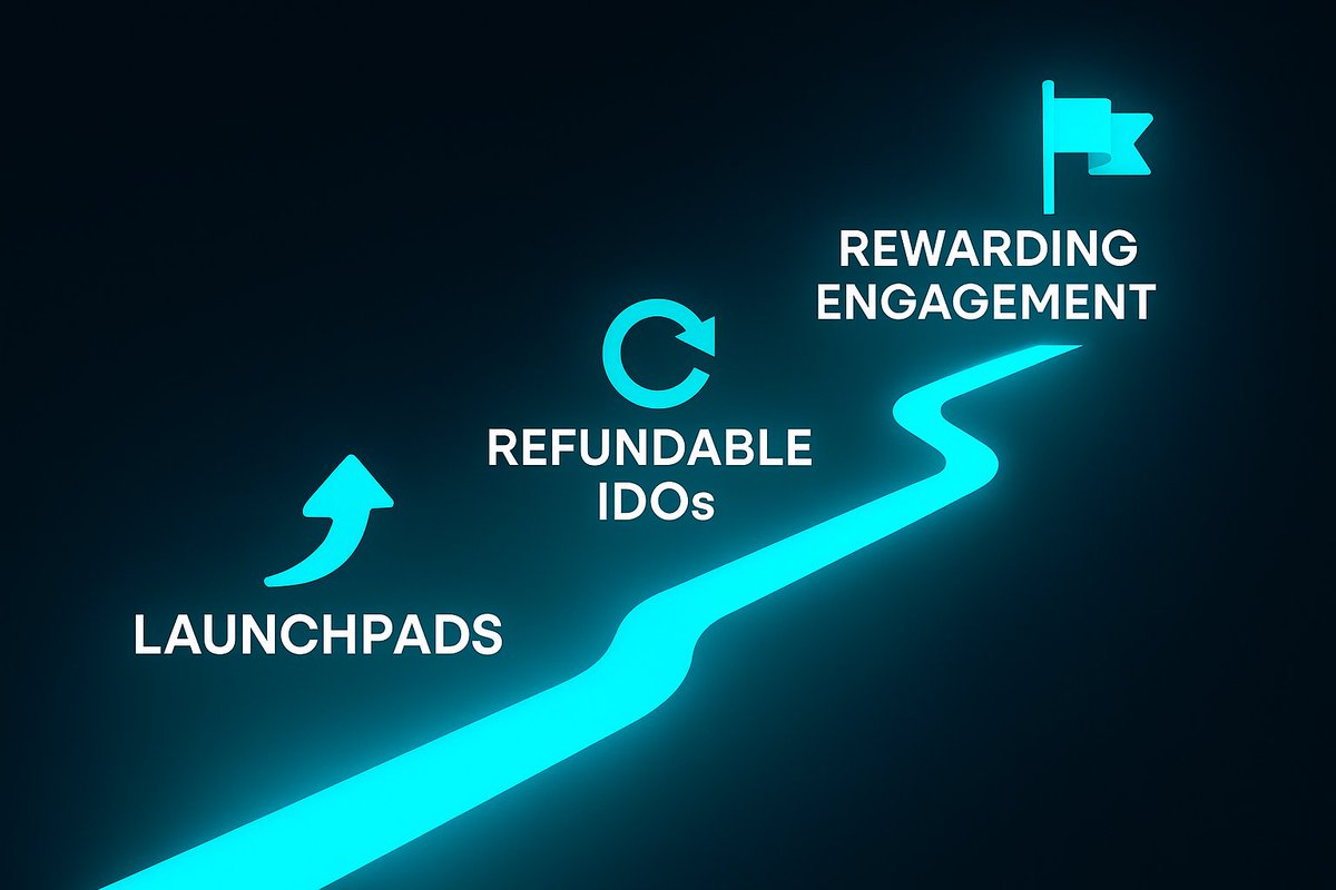 LinkNet_Cloud's tweet photo. Evolution of IDOs ⛳️
1⃣ Launchpads: Fixed allocations based on tiers
2⃣Refundable IDOs: Protecting users, safer.
3⃣Engagement-based Access
No tokens. No buy-ins. No gatekeeping.
XP = Proof of Contribution.
This is where LinkJump begins.
#LinkJump #IDO https://t.co/5ncYDjZKkw