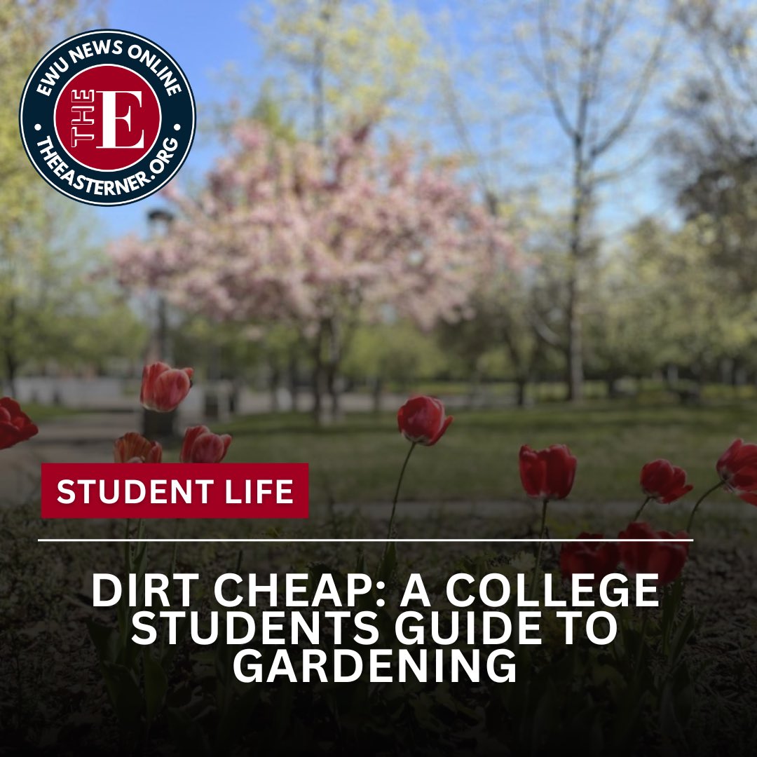 Spring Quarter, 2025: lush, bright leaves begin to dot EWU’s campus, second only to welcoming, warm blooming flowers.

Read more at theeasterner.org 

📝Reporter: Siera McGinnis 
📷Photographer: Jillian Strother