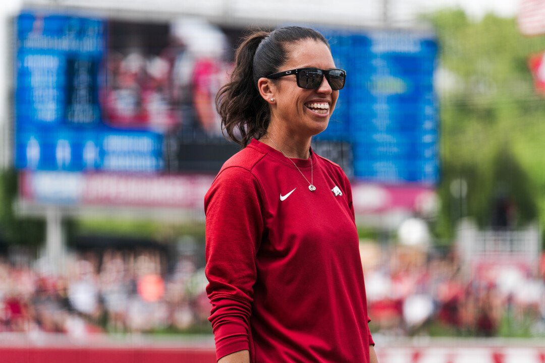 Before 2018, <a href="/RazorbackSB/">Arkansas Softball</a> had never even made a Super Regional. Next weekend, they’ll host one for the third time in five years. Take a bow, Courtney Deifel.
