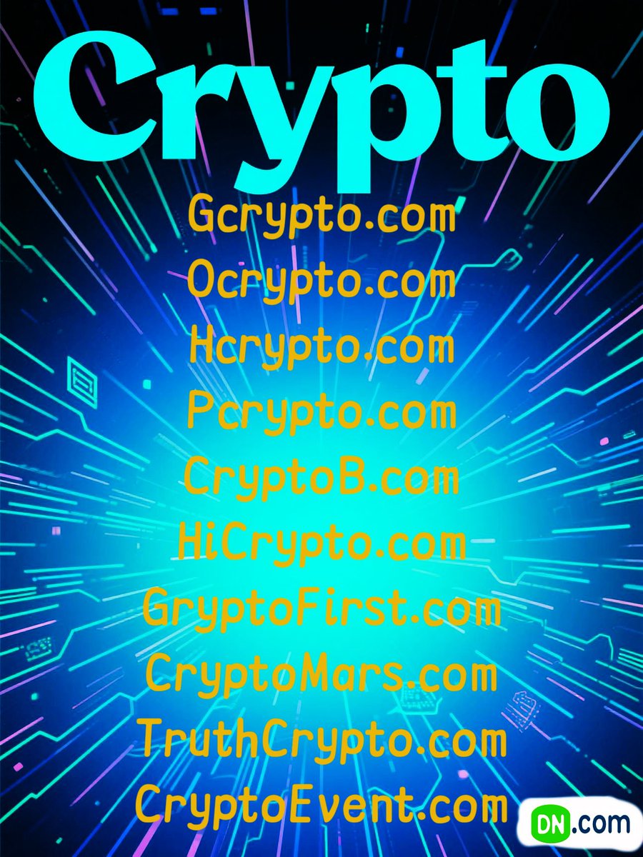 High-quality crypto domain name is on sale✨ 优质的“crypto”相关域名在售✨ #domain # domainnames #Crypto #cryptocurrency #CryptoMarket #FreenBecky #invest