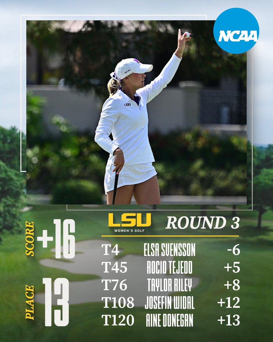 Day Three Didn't Disappoint 💪

See y'all for the final round of stroke play tomorrow!