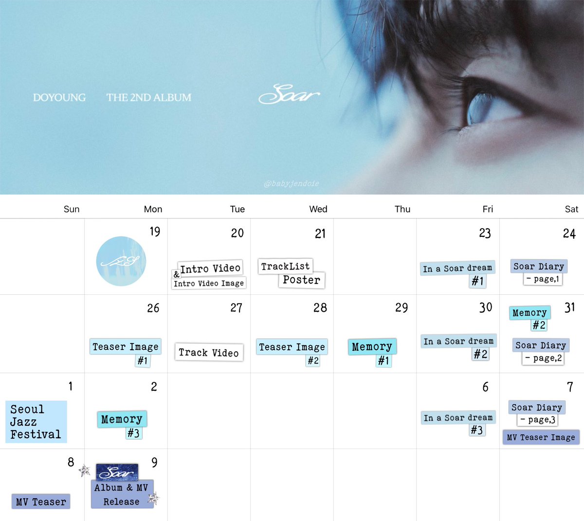DOYOUNG【Soar - The 2nd Album】🗓️🪽

#DOYOUNG_Soar