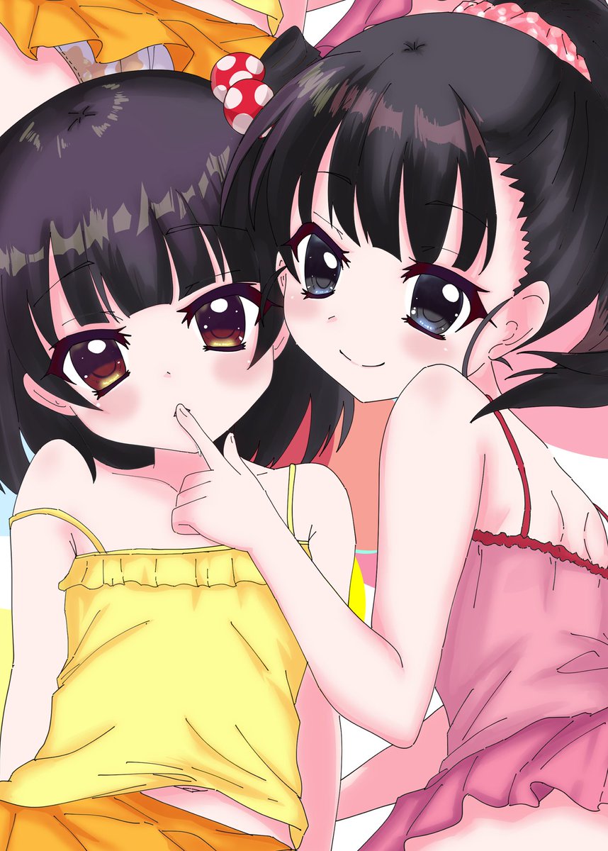 中谷育ちゃん、福山舞ちゃん
ナイショのオトナごっこ💛🩷