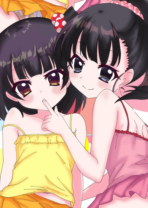 中谷育ちゃん、福山舞ちゃん
ナイショのオトナごっこ💛🩷 