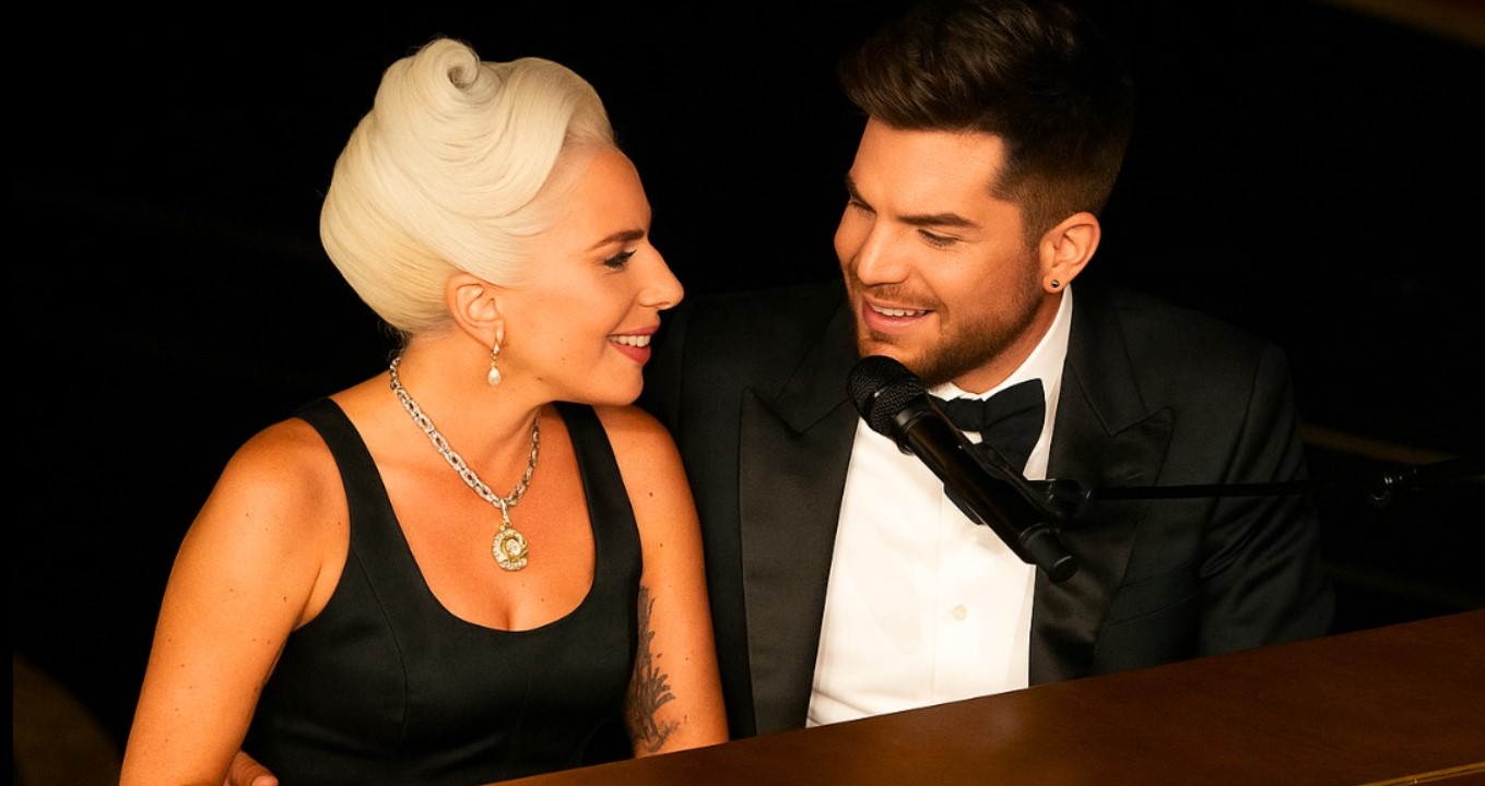 Echo tone Music on X: "Adam Lambert and Lady Gaga took the stage for a surprise duet of "Shallow" on a grand piano at the CMA festival event. https://t.co/lb9jz93d8P" / X