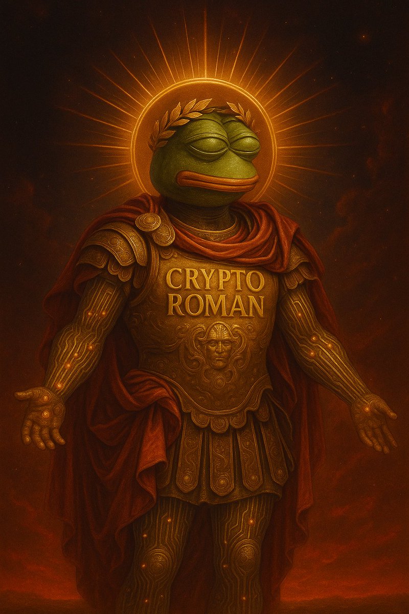 CRYPTO__ROMAN's tweet photo. #Bitcoin #crypto #memecoin #NFT #pepe #CryptoRoman #king https://t.co/ufTGfqviMt