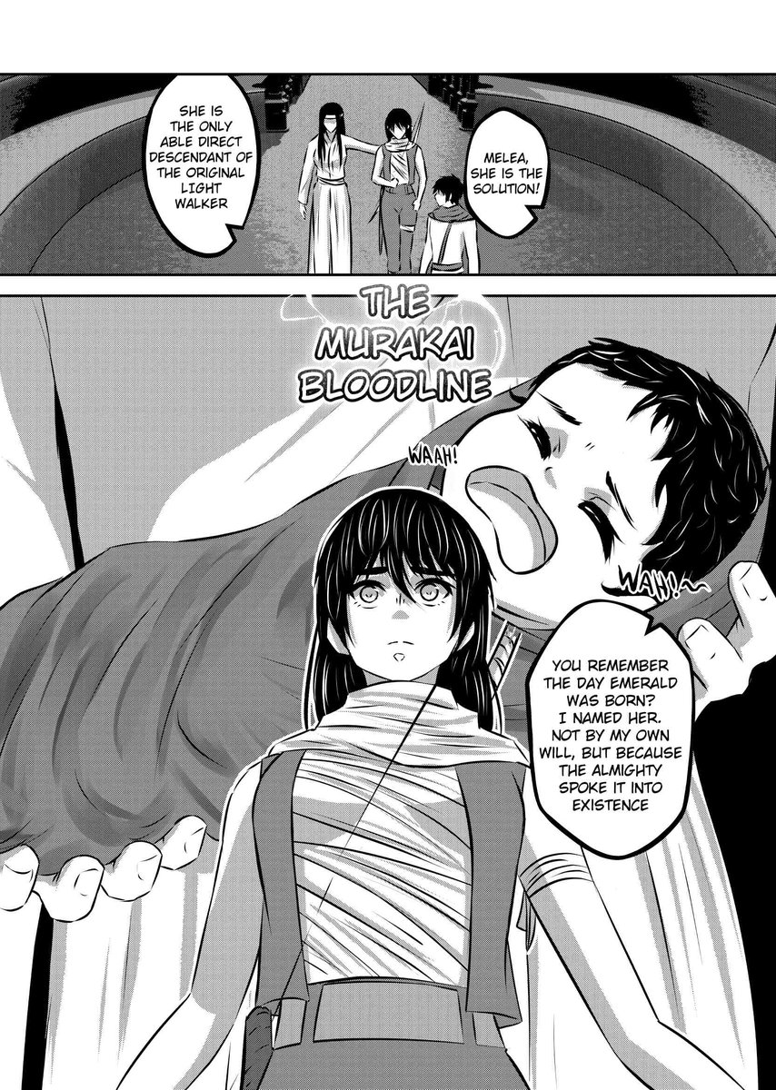 EternalBlade_x's tweet photo. Chapter 2 gave us hope.
Chapter 3 gave us a prophecy.

Will Emerald respond to her calling? https://t.co/hTtzCrao0e