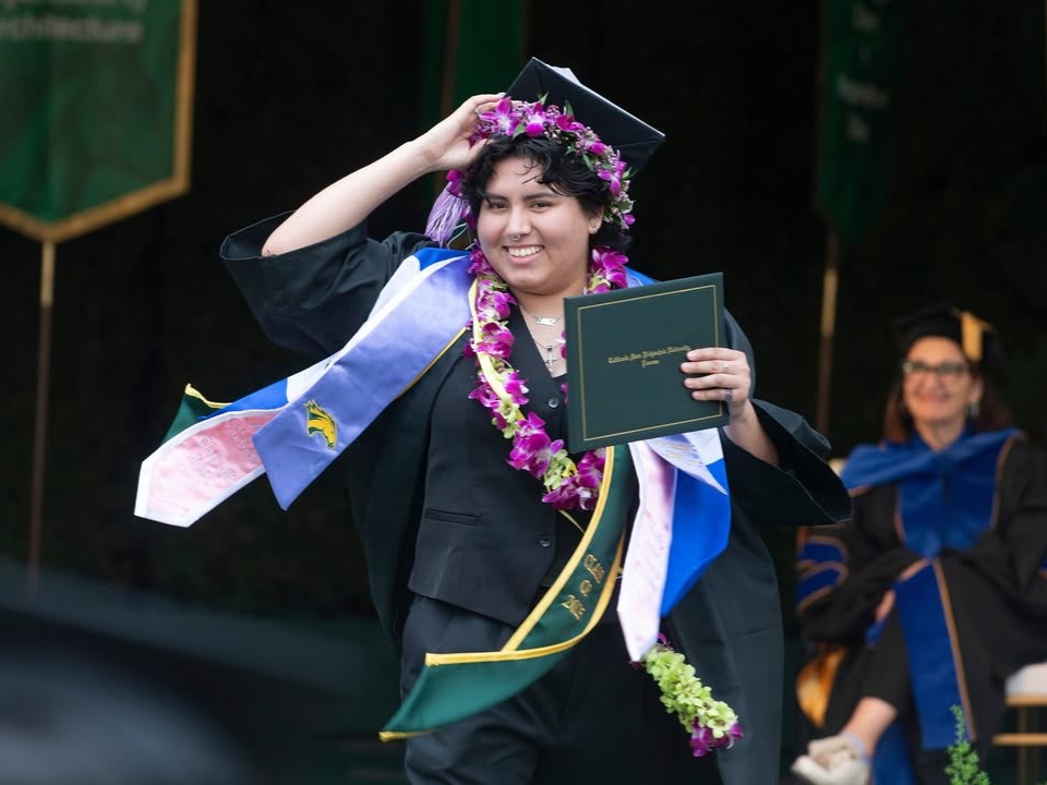 calpolypomona's tweet image. Designed for greatness 🎓
We couldn't be more proud of our graduates from @cppenv. We're humbled to have been part of your journey and we can't wait to see what's next for the Class of 2025! #CPPgrad