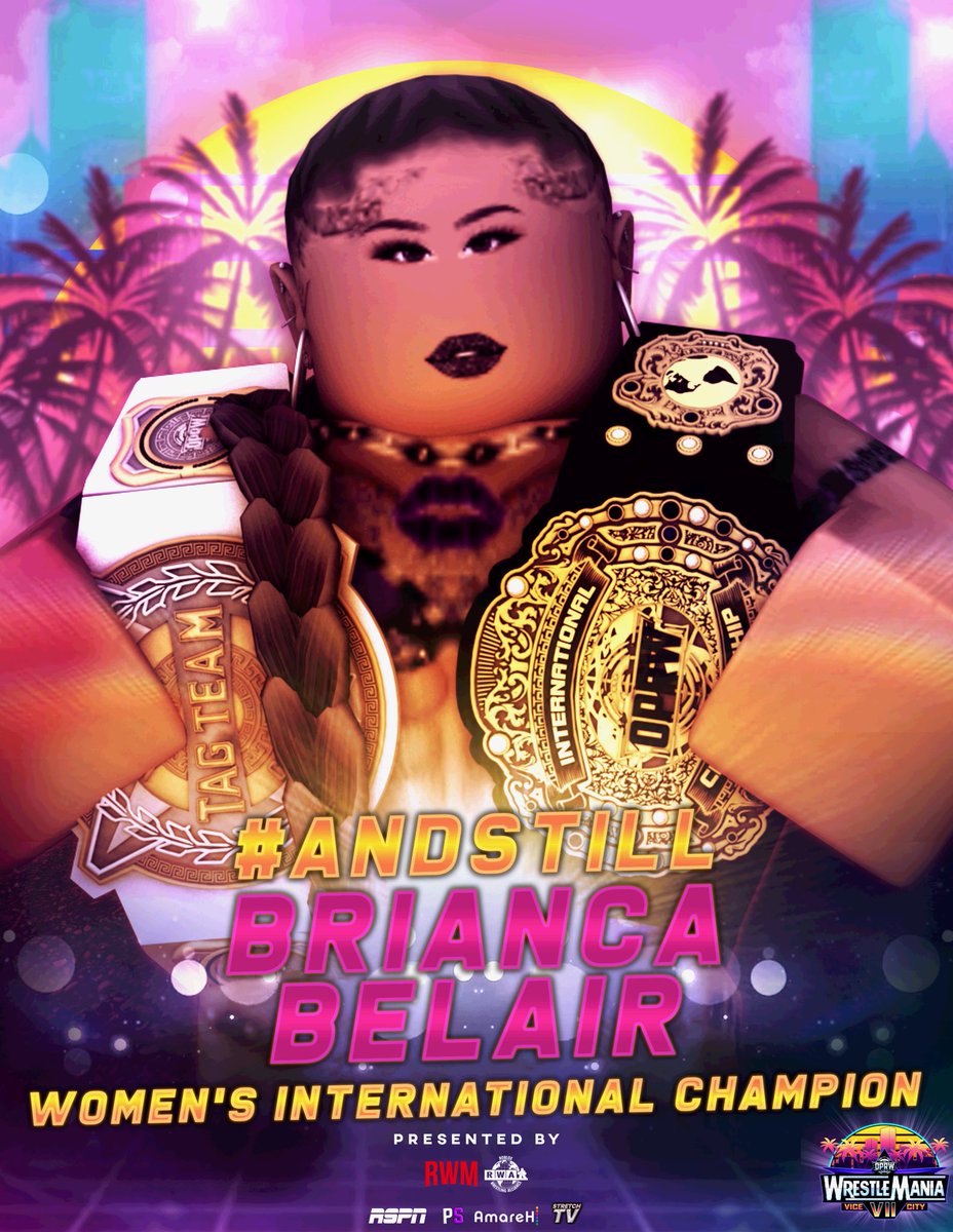 RSPN (@rspnroblox) on Twitter photo STORY COMPLETE! #OPRWrestleManiaVII๐ด
<a href="/sluhchi/">sluhchi/brielle</a> completes the double, successfully retaining the Womenโs International Championship against Josie Stratton ๐คฉ STORY COMPLETE! #OPRWrestleManiaVII๐ด
<a href="/sluhchi/">sluhchi/brielle</a> completes the double, successfully retaining the Womenโs International Championship against Josie Stratton ๐คฉ