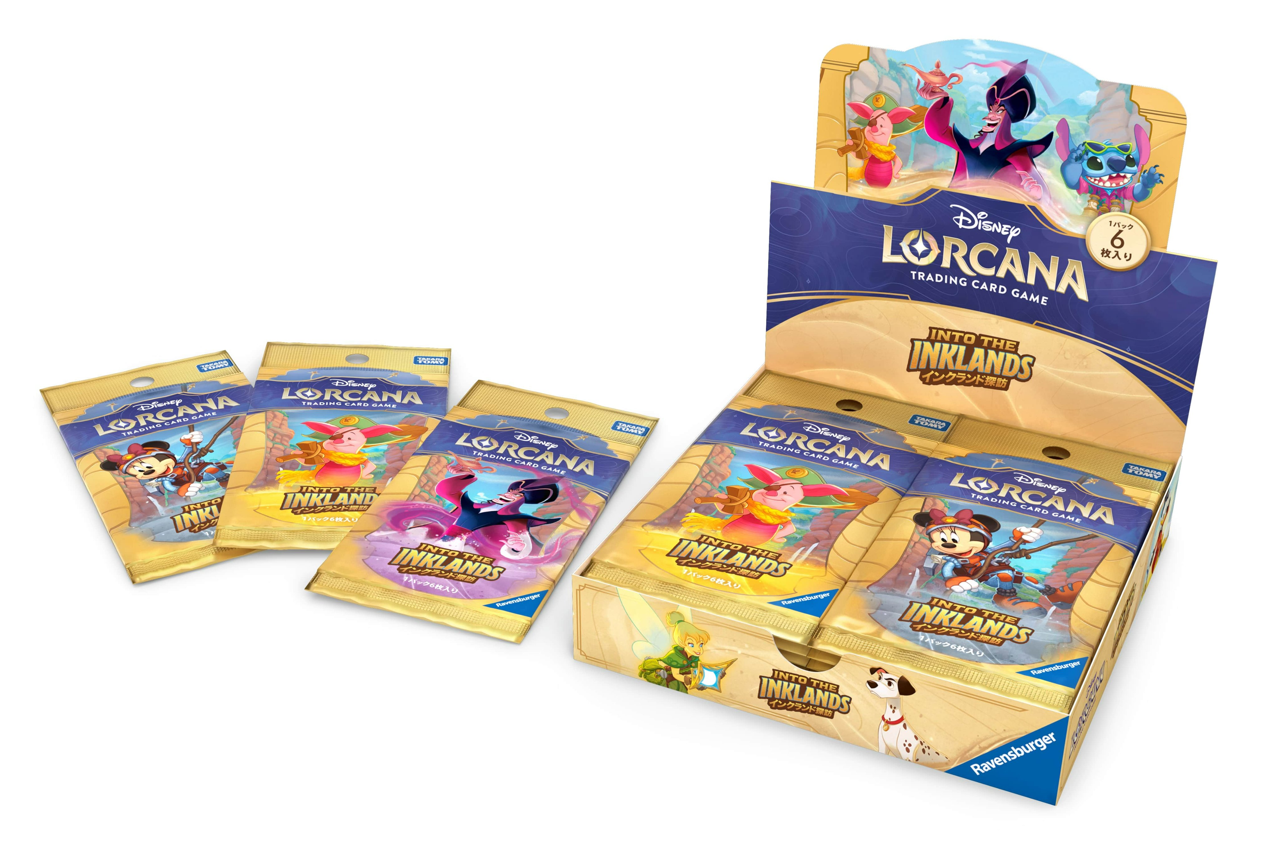 Amazon.co.jp: 【3種セット】ディ ズニー・ロルカナ・TCG 日本語