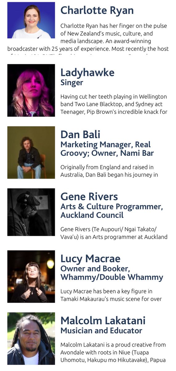 Auckland - this will be a very interesting discussion tomorrow evening on Auckland as a city of music … Register to come along conversations.aucklandcouncil.govt.nz/events/sounds-…
