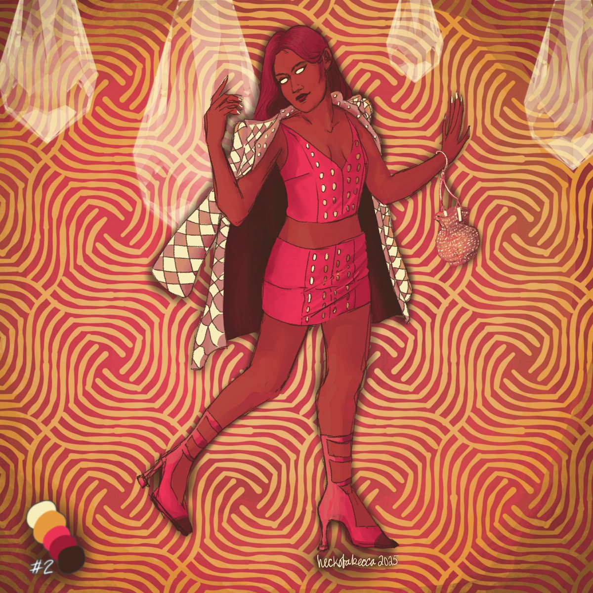 precanon Crystal super definitely 100% NOT stealing anything #SaveDeadBoyDetectives #digitalart