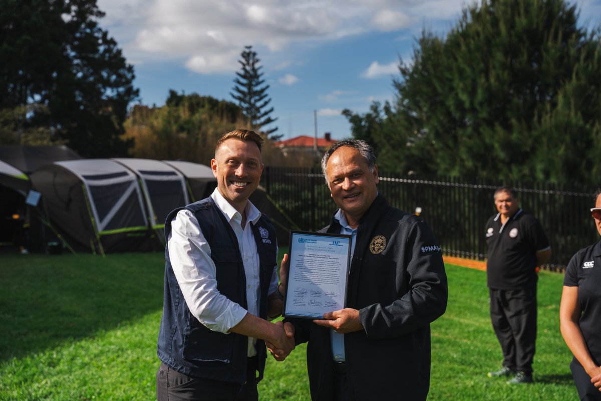 History made! PACMAT has officially been VERIFIED by the World Health Organization as a Type 1 Mobile team 💪🏾

Huge shoutout to our team, supporters, and regional partners who made this possible 💙

🔗 Read here: bit.ly/44EIKs8