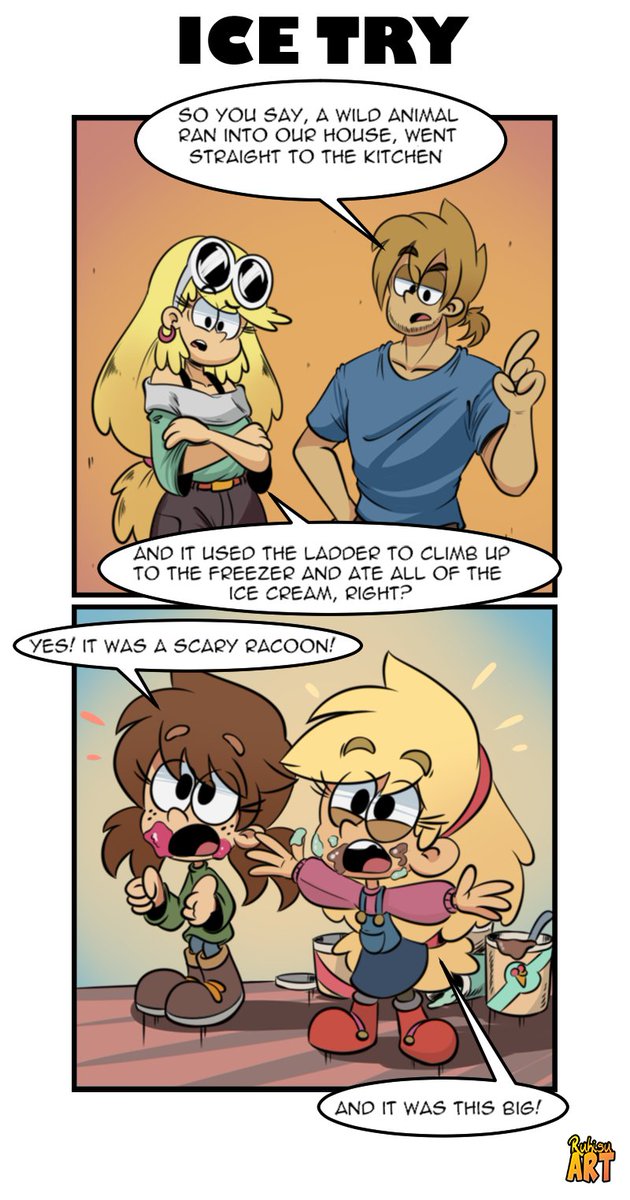 Nice try, kids
Ice try...

#TheLoudHouse #LeniLoud #originalcharacter #fanart #myart #digitalart #cartoonart #Nickelodeon