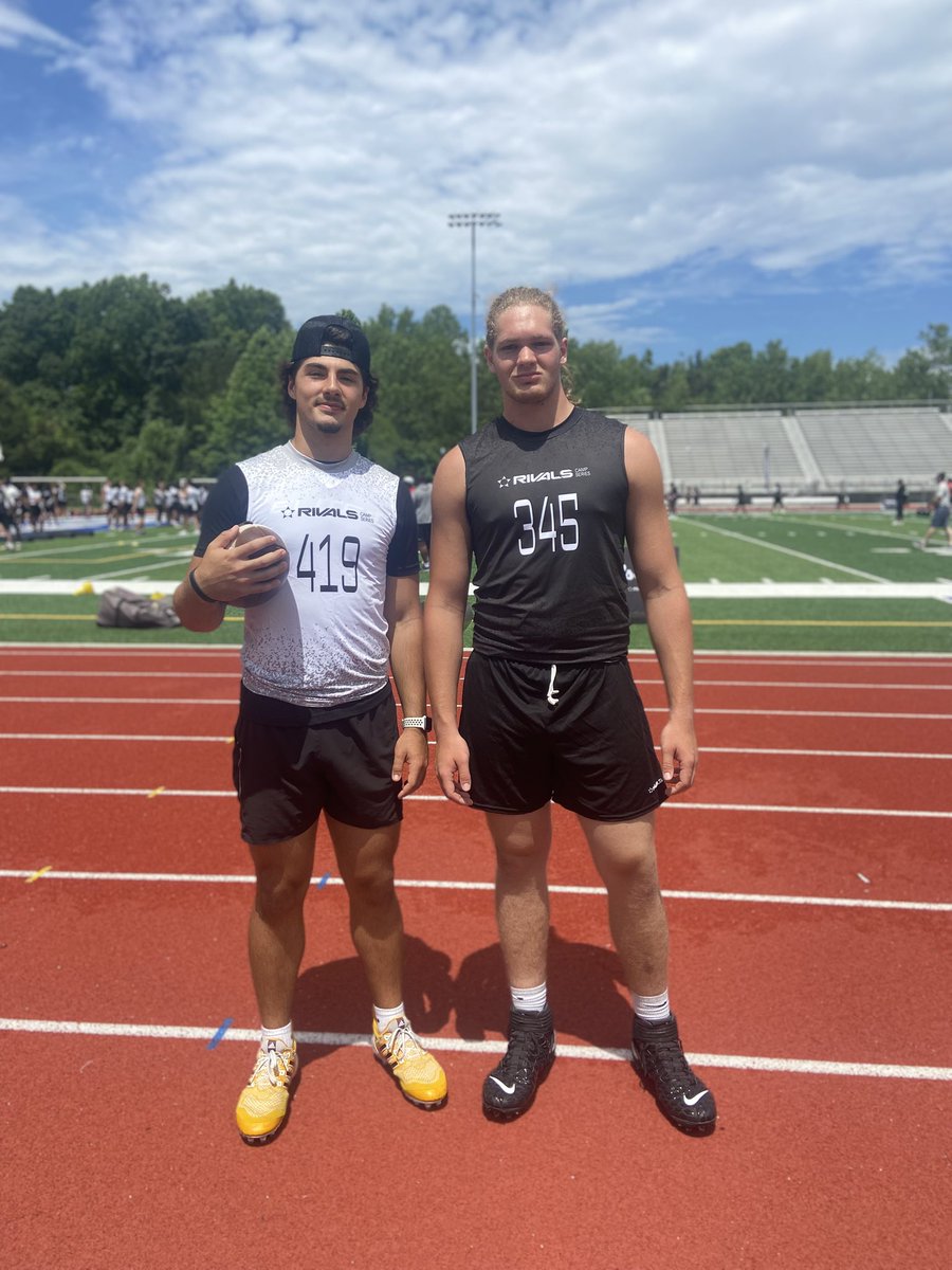 Coach Bridger West (@bridgerwest) on Twitter photo Got to watch our boys ball out today at the #Rivals Camp.
<a href="/KadeWigginton/">Kade Wigginton</a> <a href="/LeviRussell33/">Levi Russell</a>
#SouthSide Got to watch our boys ball out today at the #Rivals Camp.
<a href="/KadeWigginton/">Kade Wigginton</a> <a href="/LeviRussell33/">Levi Russell</a>
#SouthSide