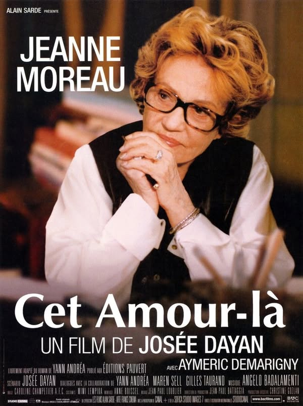 loucinefil's tweet image. Retrouvez la critique de CET AMOUR LA (2001) sur le site loucinefil.com/cet-amour-la/
#cetamourlà #joséedayan #jeannemoreau #aymericdemarigny #margueriteduras #liens #mots #roman #écriture #alcoolique #complexe #lucidité #littérature #sentiments #yannandréa