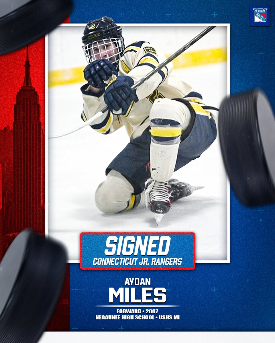 realmstanaway's tweet photo. I am excited to have another fellow  Yooper here in Connecticut. Aydam is @NegMinersHockey all time leading scorer. Welcome to CJR! @USPHL https://t.co/XkBXrrOUoj