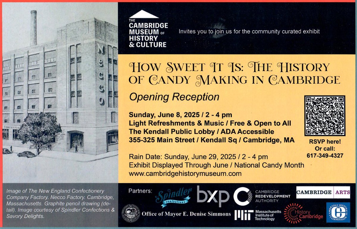 SpindlerConfect's tweet photo. We've co-curated an exhibit with the Cambridge Museum of History &amp; Culture!  Check it out the whole month of June. https://t.co/89gRLiQWt7