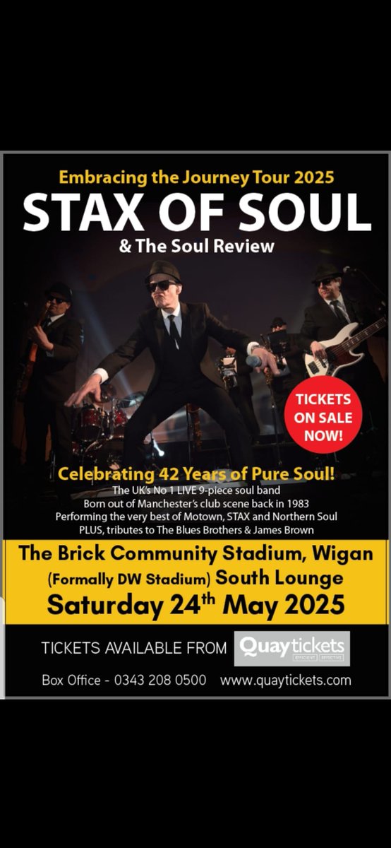 I first saw these 30 years ago, brilliant show 🎷🎺

Top soul band