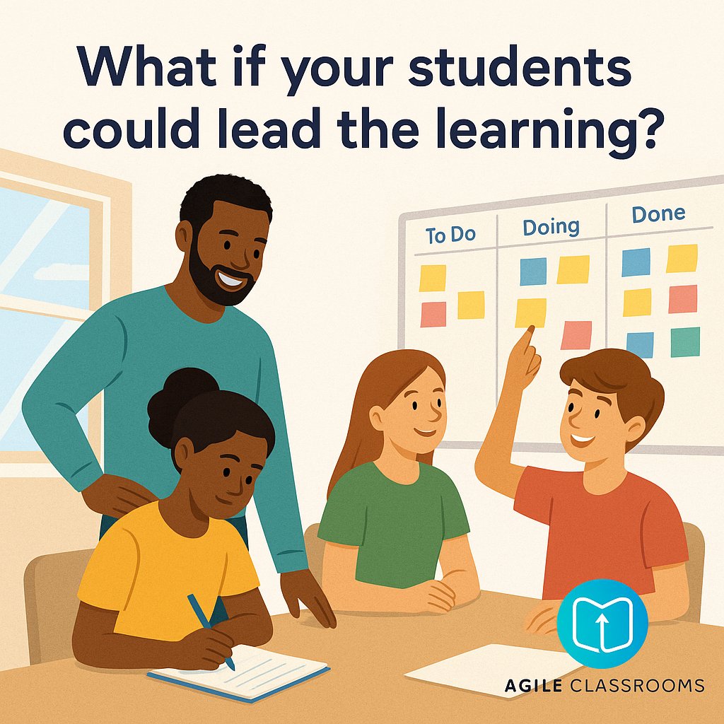 What if your students could lead the learning?
Agile Classrooms gives you routines for student ownership, collaboration, and visible learning.

👉 Join the Certified Agile Classrooms Teacher workshop June 23–24

sbee.link/ep3ncghdfj

#StudentOwnership #K12 #PBL
