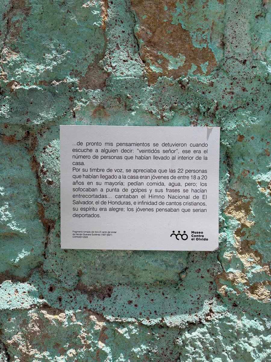 Secretaría de Estado de Defensa Nacional (@sedenahn) on Twitter photo Ministra de Defensa, Rixi Moncada (<a href="/riximga/">Rixi Moncada</a> ) visita el Museo Contra el Olvido y se reúne con Berta Oliva (COFADEH) en un acto de reconocimiento a las víctimas de la década de los 80.
En el marco de la conmemoración de la Semana Internacional del Detenido Desaparecido, la Ministra de Defensa, Rixi Moncada (<a href="/riximga/">Rixi Moncada</a> ) visita el Museo Contra el Olvido y se reúne con Berta Oliva (COFADEH) en un acto de reconocimiento a las víctimas de la década de los 80.
En el marco de la conmemoración de la Semana Internacional del Detenido Desaparecido, la