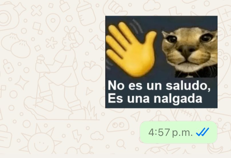 memefeos's tweet image. Únanse a nuestro canal de stickers para whatsapp 👋👋
whatsapp.com/channel/0029Vb…