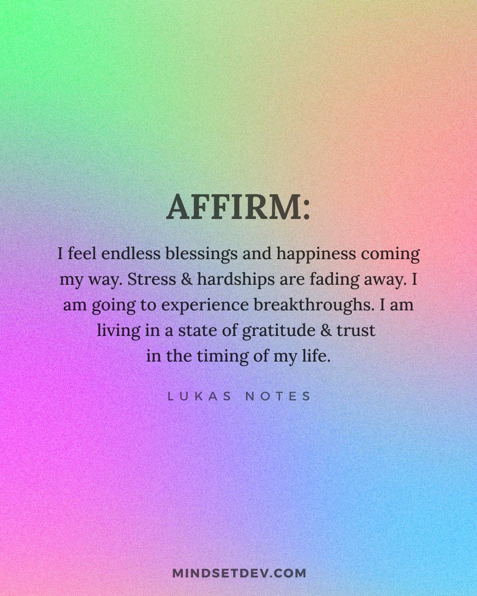 Trust in the timing of your life and surrender to the flow of divine timing. Embrace a state of gratitude for all that you have and all that is yet to come