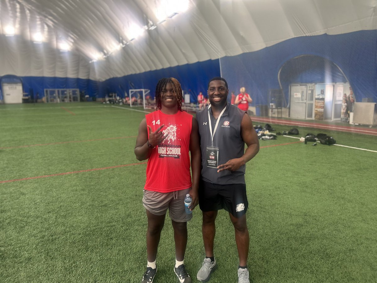 Solomon “KingSolo” Efunbajo 🇳🇬 (@thekingsoloo) on Twitter photo Blessed to receive an offer from Minot state <a href="/Coach_D_Mac/">Darryl McBride Jr</a> <a href="/KuntryKane205/">MayorOfAthletesCompound</a> <a href="/ECWagnac/">Emmanuel Cazeau-Wagnac</a> Blessed to receive an offer from Minot state <a href="/Coach_D_Mac/">Darryl McBride Jr</a> <a href="/KuntryKane205/">MayorOfAthletesCompound</a> <a href="/ECWagnac/">Emmanuel Cazeau-Wagnac</a>