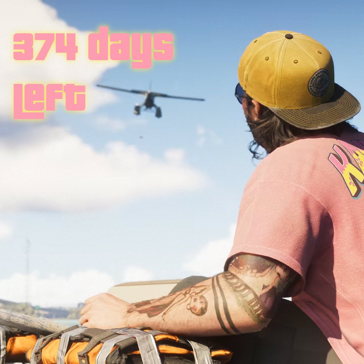 GTA_VI_Daily's tweet photo. looking at the horizon, wondering how GTA VI will be like

374 days left and counting 🕑 https://t.co/6oc0MzKRyC