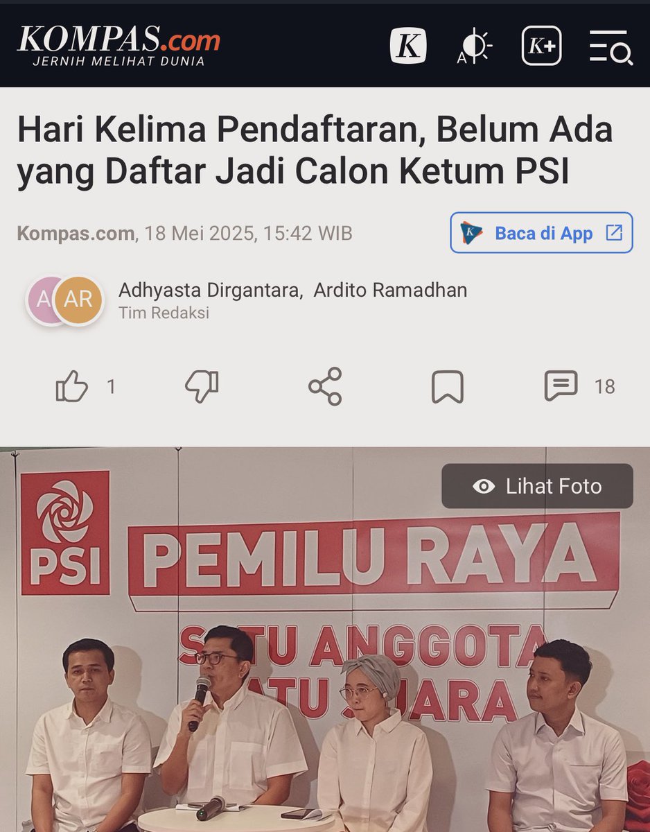 Ada partai yang 30 tahun ketuanya gak ganti. Ada yang dari bapak ke anak. Atau dari anak ke bapak.

Lalu mereka mendesain aturan bikin partai jadi susah dan mahal.

Sehingga partai butuh bohir. Para bohir dapat paket UU atau proyek negara. Suara rakyat cukup ditukar paket bansos.
