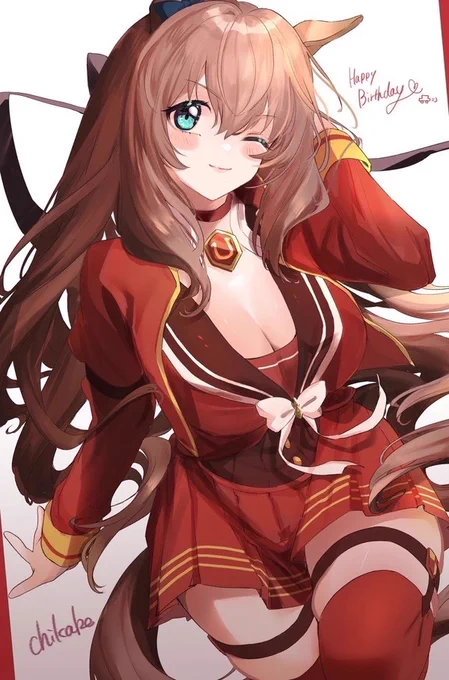歴代の誕生日絵です絵柄の変化すごい 