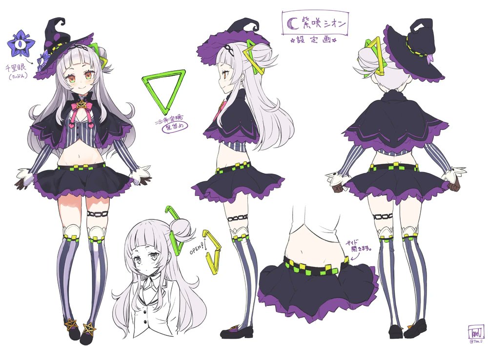 ImDillonParadis's tweet image. Build Thread Time! ๐งต๐ชก
Murasaki Shion - Hololive JP Gen 2
(Reference concept art by Tam-U)