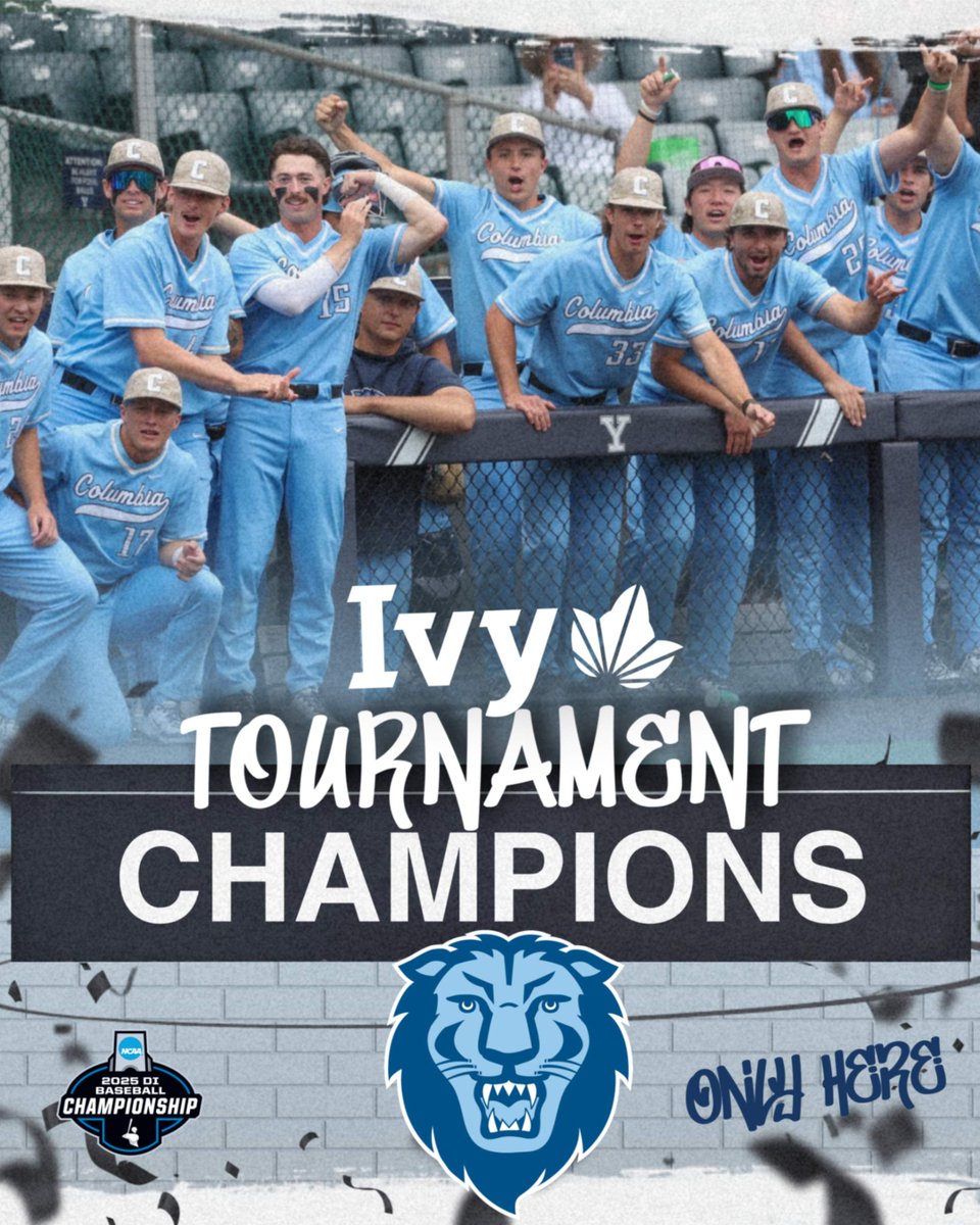 Columbia Baseball (@culionsbaseball) on Twitter photo π πππππππ ππππππππππππ π
The Lions take down the Crimson and are headed back to the <a href="/NCAABaseball/">NCAA Baseball</a> Tournament!
#RoarLionRoar π¦ // #OnlyHere π½ π πππππππ ππππππππππππ π
The Lions take down the Crimson and are headed back to the <a href="/NCAABaseball/">NCAA Baseball</a> Tournament!
#RoarLionRoar π¦ // #OnlyHere π½