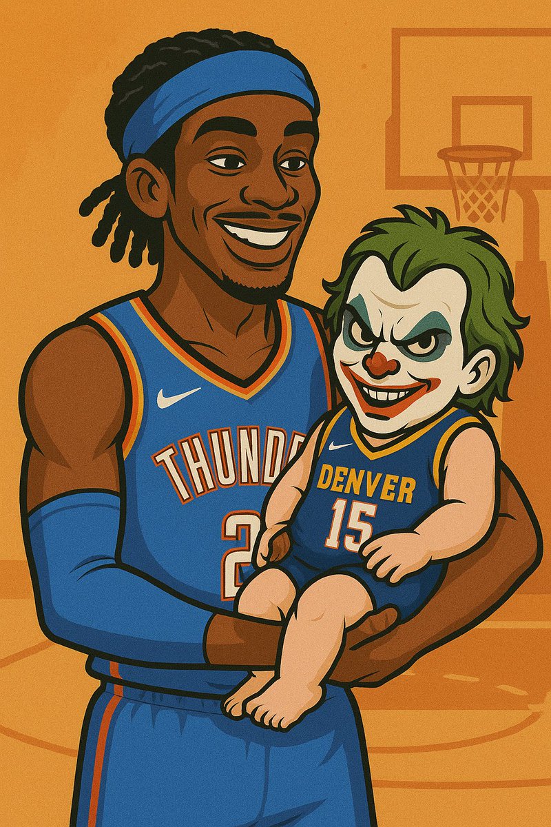 Who’s your daddy?
OKC! OKC! OKC!!
#okc #okcthunder #jokic #sga #nba