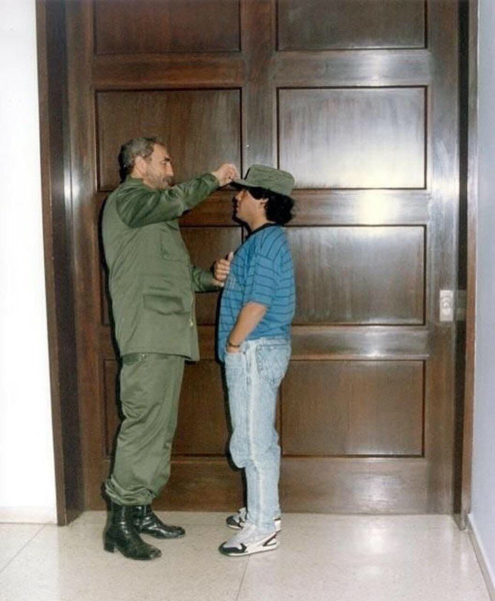 PHOTO | Fidel Castro &amp; Diego Maradona.