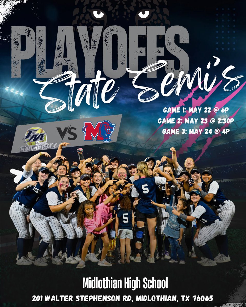 FMHS Softball BC (@fm_softballbc) on Twitter photo Game Times are Set. Who is ready for Texas state semi’s????? <a href="/FMSoftball/">FMHS Jaguar Softball</a> <a href="/FMHS9/">FMHS9</a> <a href="/FlowerMoundHS/">Flower Mound HS</a> <a href="/ctgdentoncounty/">The Cross Timbers Gazette</a> Game Times are Set. Who is ready for Texas state semi’s????? <a href="/FMSoftball/">FMHS Jaguar Softball</a> <a href="/FMHS9/">FMHS9</a> <a href="/FlowerMoundHS/">Flower Mound HS</a> <a href="/ctgdentoncounty/">The Cross Timbers Gazette</a>