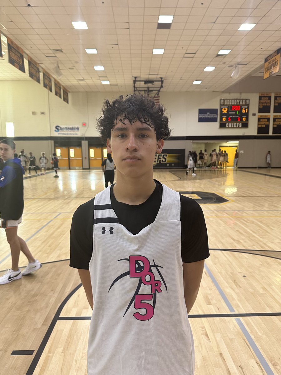 On the Radar Hoops Events (@otrhoops) on Twitter photo ‘27 Jayden Navarrete shot the lights out the ball today in the 16U semis. He’s a major threat in the catch and shoot and has unmatched confidence from the arc. Nice release and can get his shot off with little space to work with.
📌 <a href="/jaynavarrete13/">Jayden Navarrete</a>
📌 <a href="/Dor5B/">Dor5 elite Basketball</a> ‘27 Jayden Navarrete shot the lights out the ball today in the 16U semis. He’s a major threat in the catch and shoot and has unmatched confidence from the arc. Nice release and can get his shot off with little space to work with.
📌 <a href="/jaynavarrete13/">Jayden Navarrete</a>
📌 <a href="/Dor5B/">Dor5 elite Basketball</a>