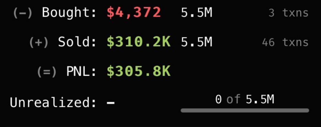1 trade like this is all you need 

Keep trenching