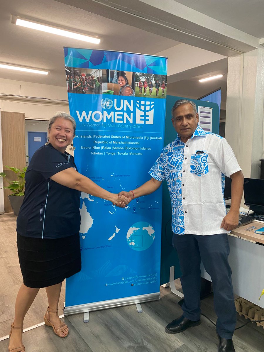 UN Women Pacific (@unwomenpacific) on Twitter photo #FSM 🇫🇲| On 15 May, H.E. President Wesley Simina and FSM leadership made their first official visit to the UN House in Pohnpei.
UN Women was honoured to be part of this milestone, represented by Maria Alberto, Gender Coordination Specialist based in FSM.
📷 <a href="/UNinMicronesia/">UN in Micronesia</a> #FSM 🇫🇲| On 15 May, H.E. President Wesley Simina and FSM leadership made their first official visit to the UN House in Pohnpei.
UN Women was honoured to be part of this milestone, represented by Maria Alberto, Gender Coordination Specialist based in FSM.
📷 <a href="/UNinMicronesia/">UN in Micronesia</a>