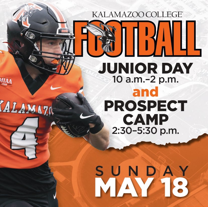 Keniel Ortiz (@kenielortiz12) on Twitter photo Had a great day <a href="/KzooFootball/">Kalamazoo College Football</a> camp and junior visit. Thanks <a href="/CoachKrajacic/">Coach K</a> for having me out. <a href="/CoachTwichPN/">Kurt Twichell</a> <a href="/PNHuskieFB/">Portage Northern Football</a> Had a great day <a href="/KzooFootball/">Kalamazoo College Football</a> camp and junior visit. Thanks <a href="/CoachKrajacic/">Coach K</a> for having me out. <a href="/CoachTwichPN/">Kurt Twichell</a> <a href="/PNHuskieFB/">Portage Northern Football</a>