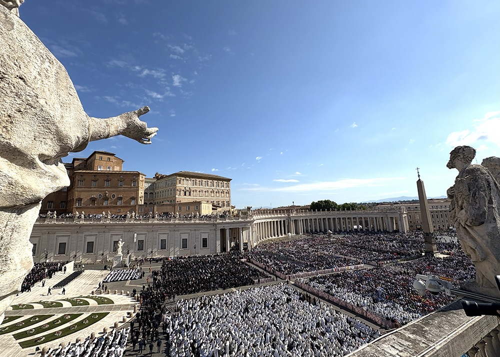 Pope Leo XIV celebrated the Mass of Inauguration of his Petrine Ministry in Saint Peter’s Square on Sunday, formally beginning his pontificate.

The theme of unity was key to Pope Leo XIV’s homily.

READ THE FULL STORY HERE: bit.ly/popeleoxivunity