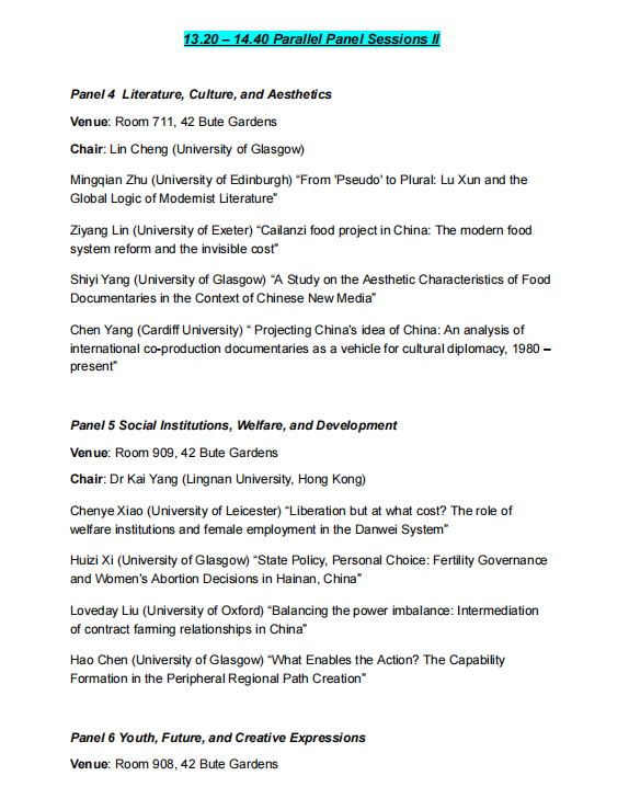 British Postgraduate Network for Chinese Studies tweet media