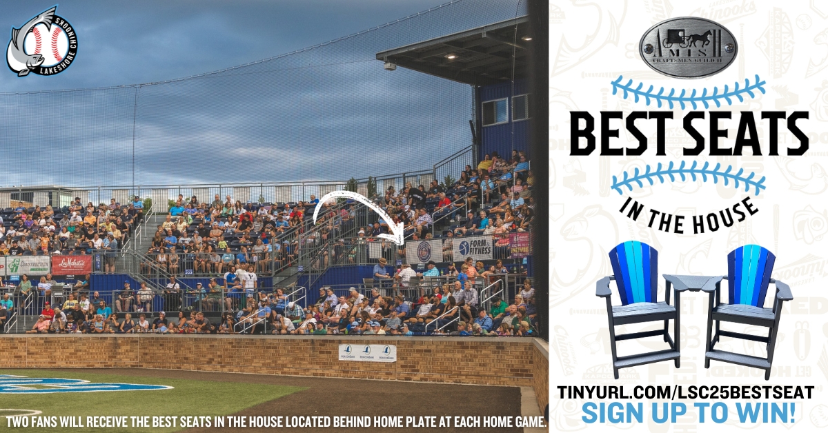 At every 2025 home game, two lucky fans will score the ultimate game day experience:

 🏟️ Premium seats right behind home plate
 🌭 All-you-can-eat ballpark fare
 🥤 Two drinks per person
 🧑‍🍳 Dedicated waitstaff service

 👉 Sign up for a chance to win: tinyurl.com/LSC25BestSeat