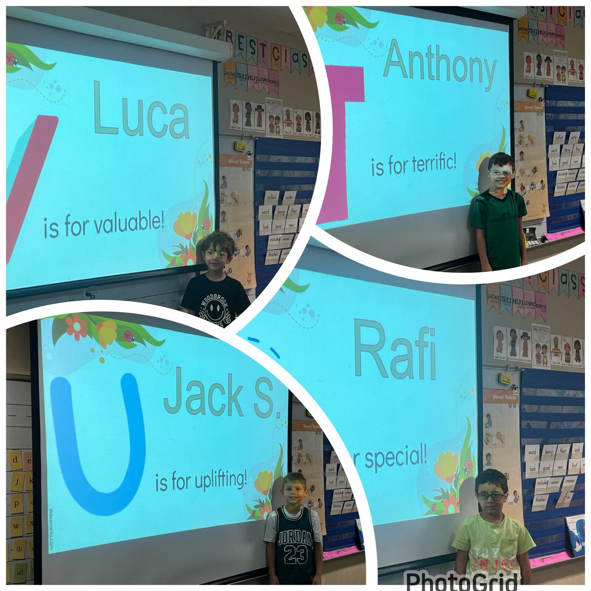 We have been celebrating lots of amazing almost 2nd graders!