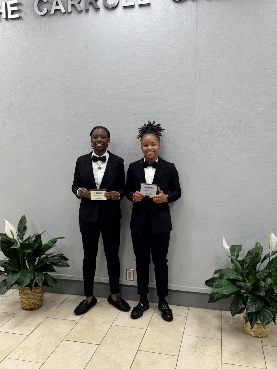 MTBladyleopards's tweet photo. Congratulations to Sr. Heaven Watlington and 2027 G Amayah Bracy.  Mobile County 2025-2026 6A All- County Basketball Team 💜🤍 https://t.co/kjHz9lTkJ3
